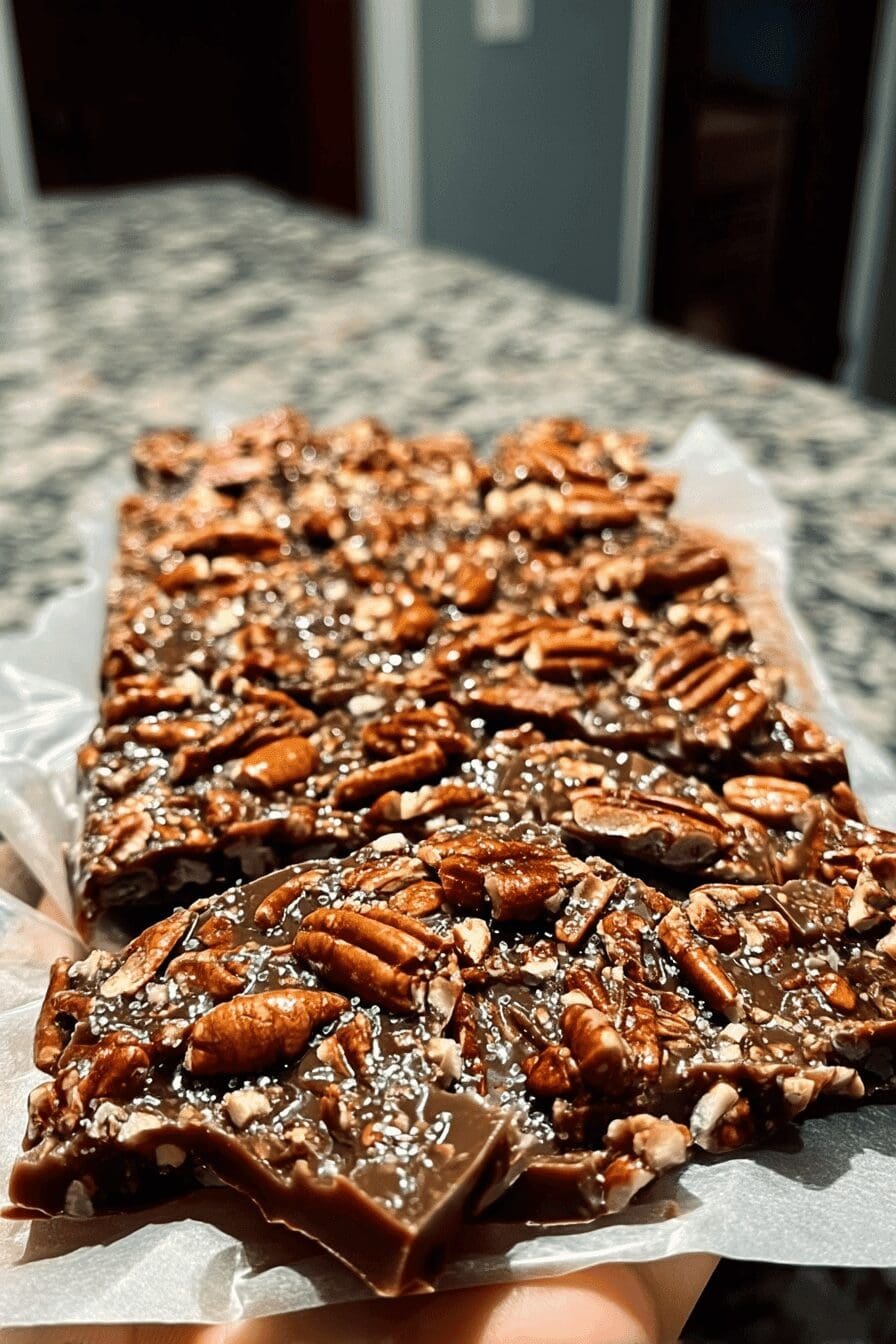 pecan pie bark