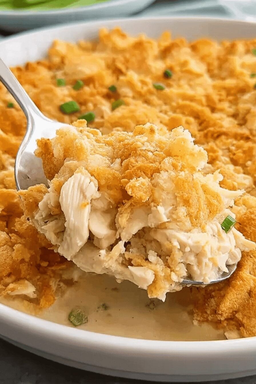 ritz cracker chicken casserole