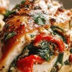 roasted red pepper spinach stuffed chicken recipe 2.png