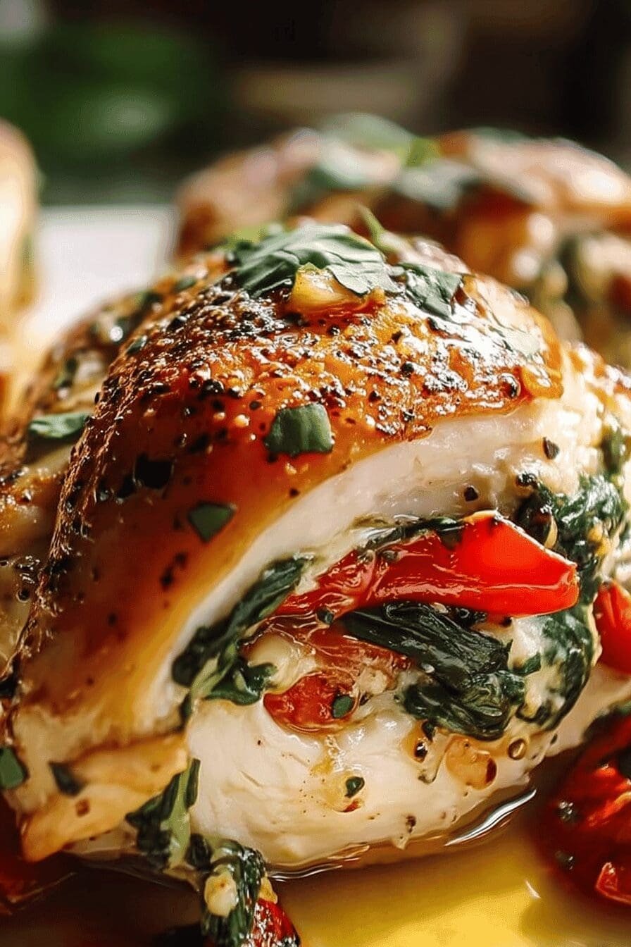 roasted red pepper spinach stuffed chicken recipe 2.png