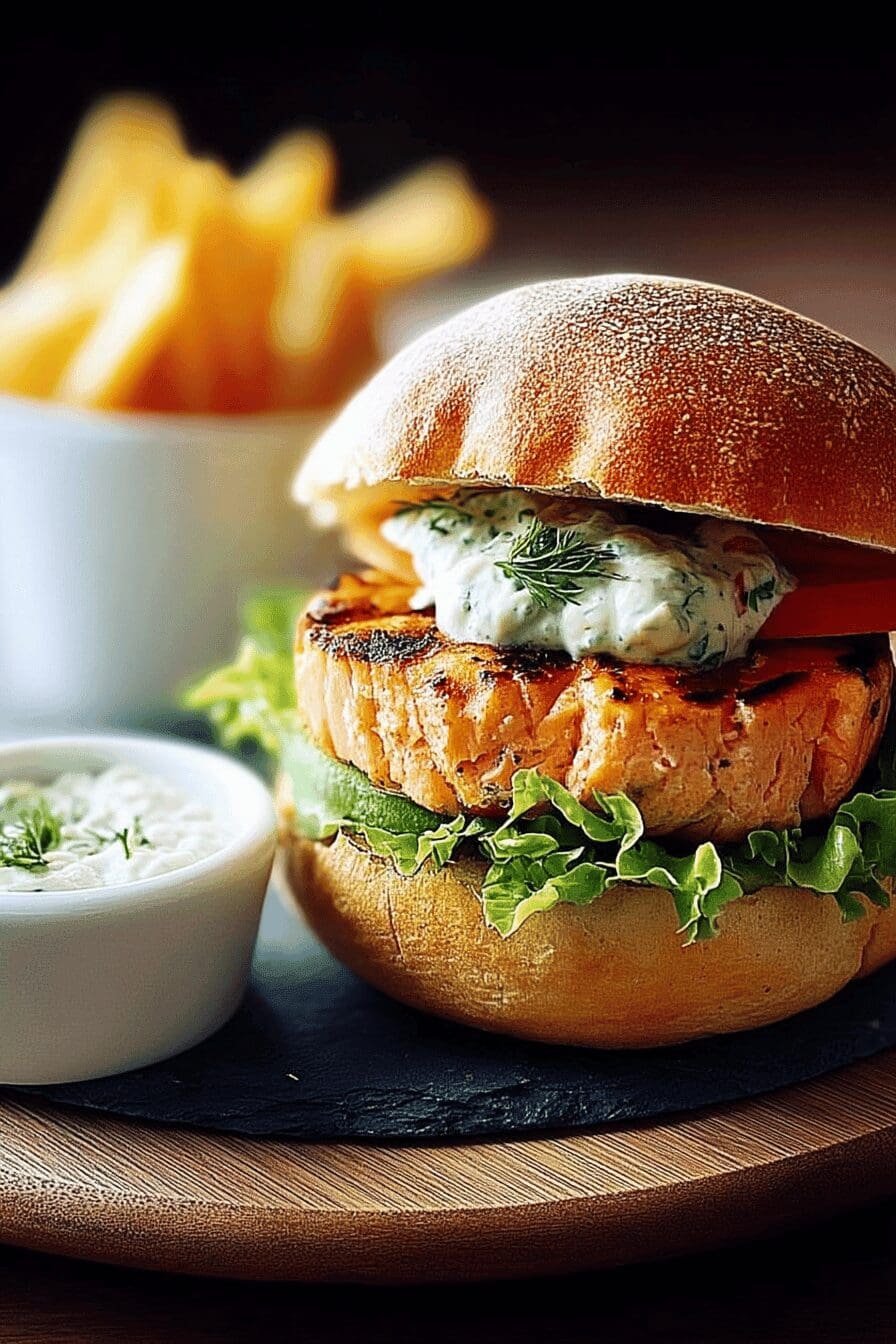 salmon burgers