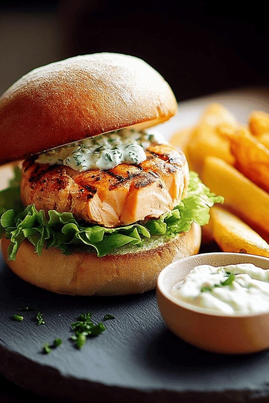 salmon burgers