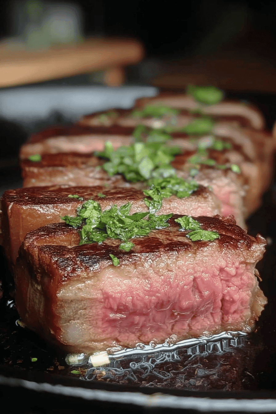 smoked steak