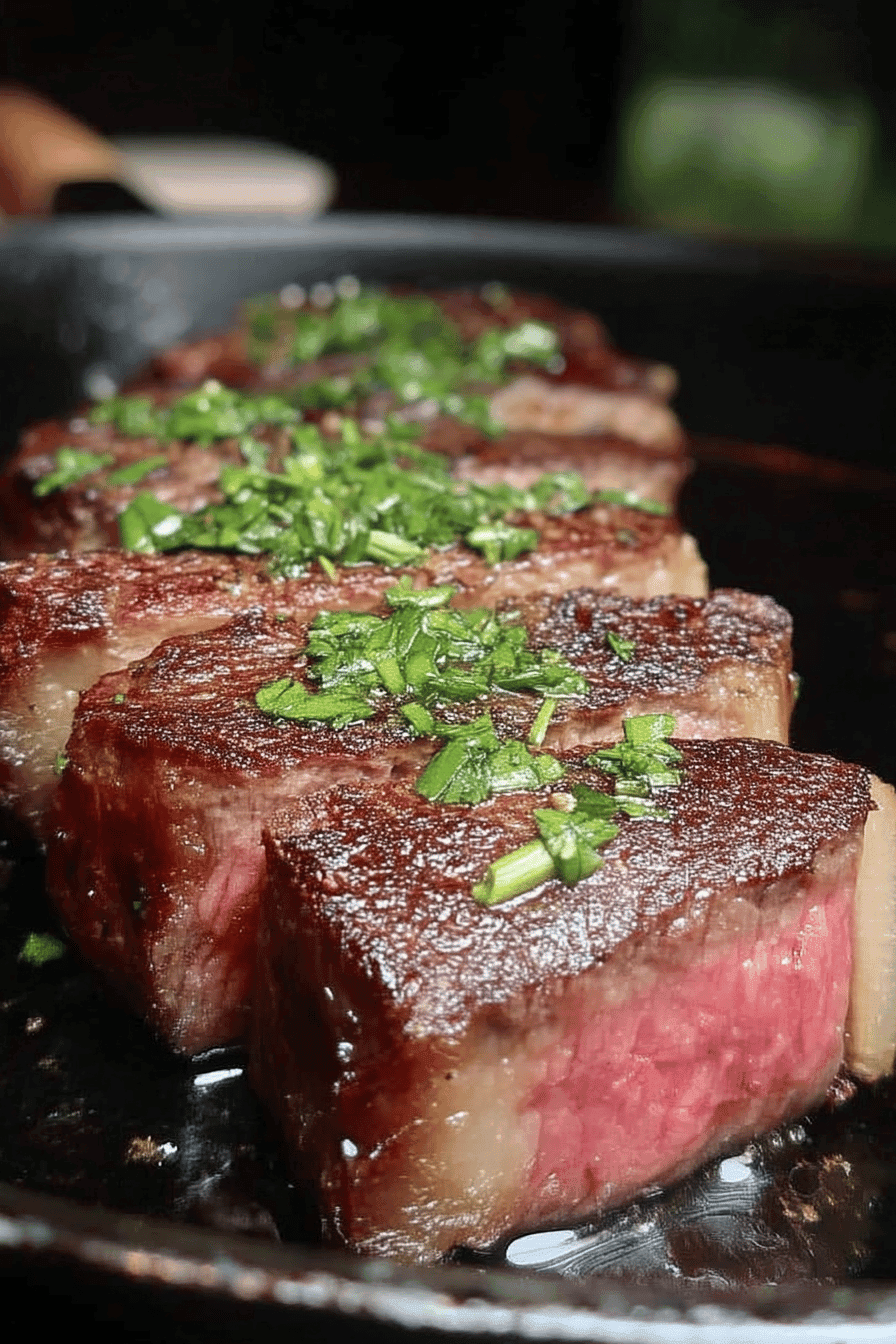 smoked steak