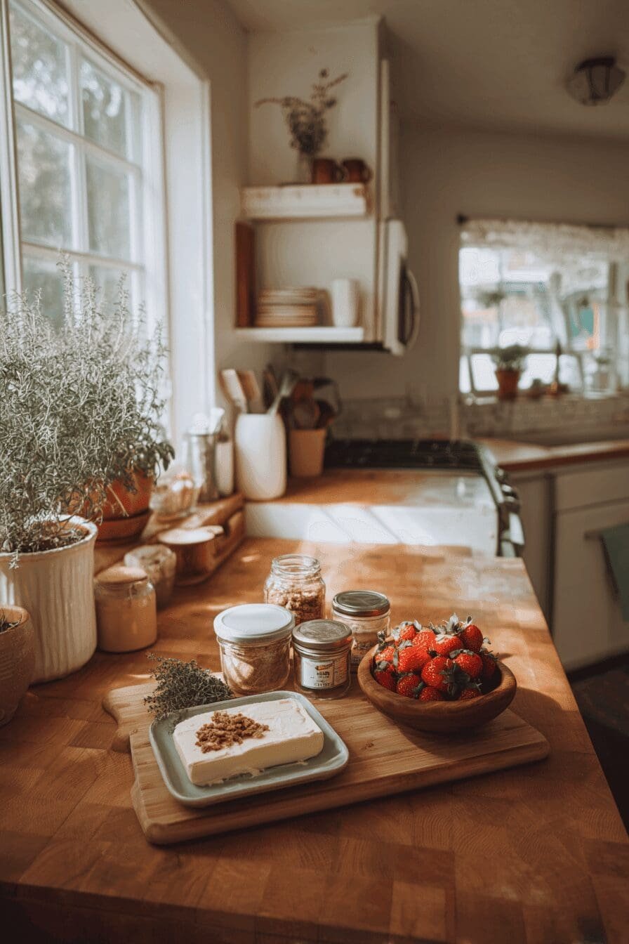 strawberry cream cheese chill pie