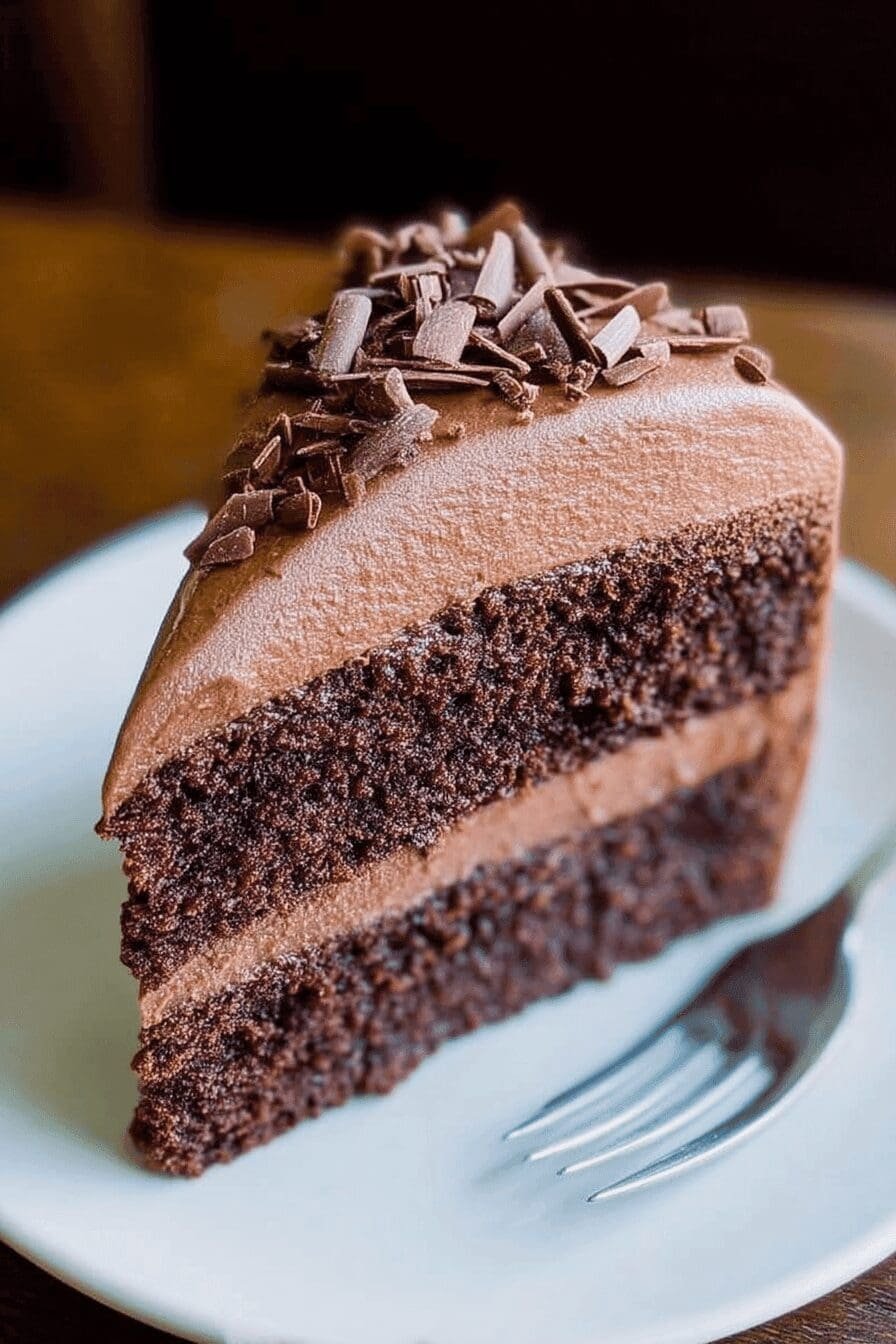 triple chocolate cake