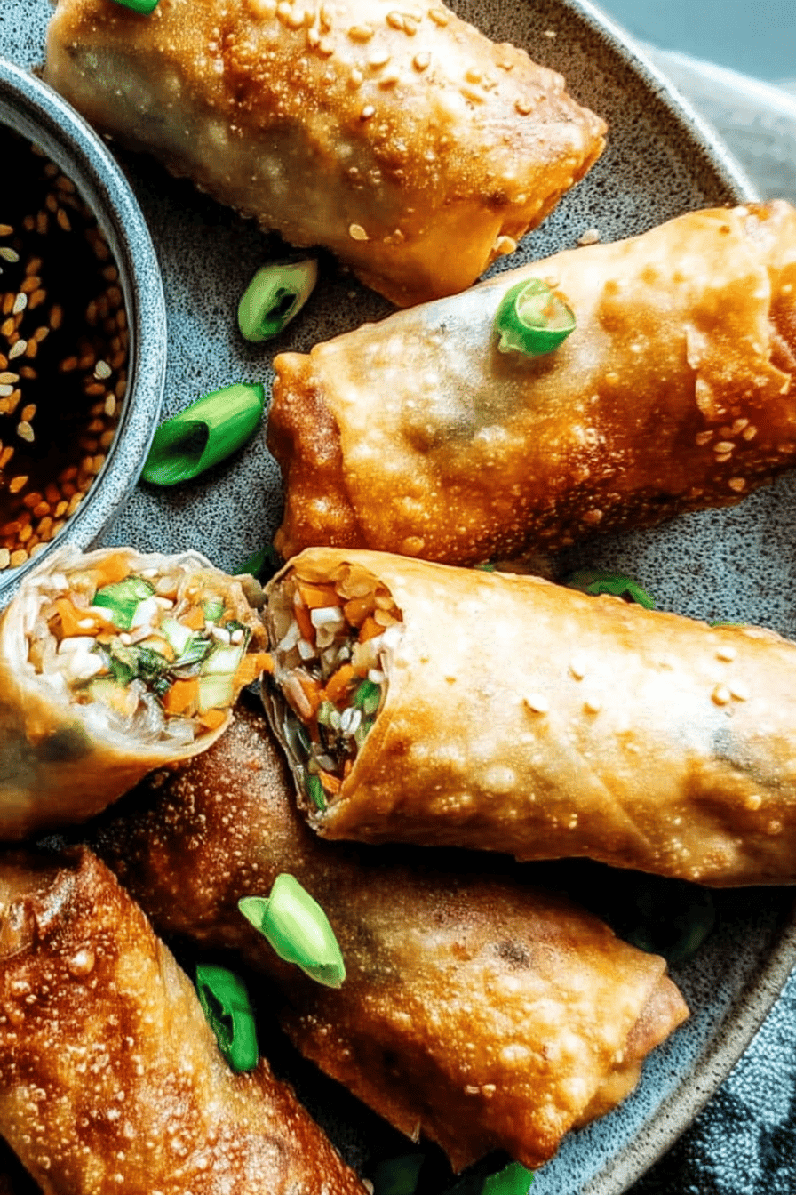 veggie egg roll recipe