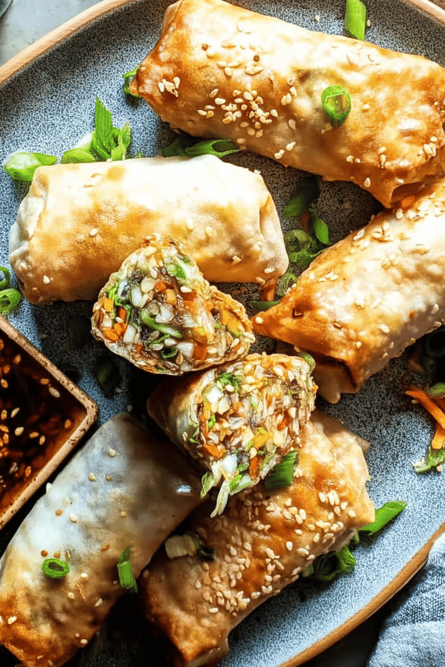 veggie egg roll recipe