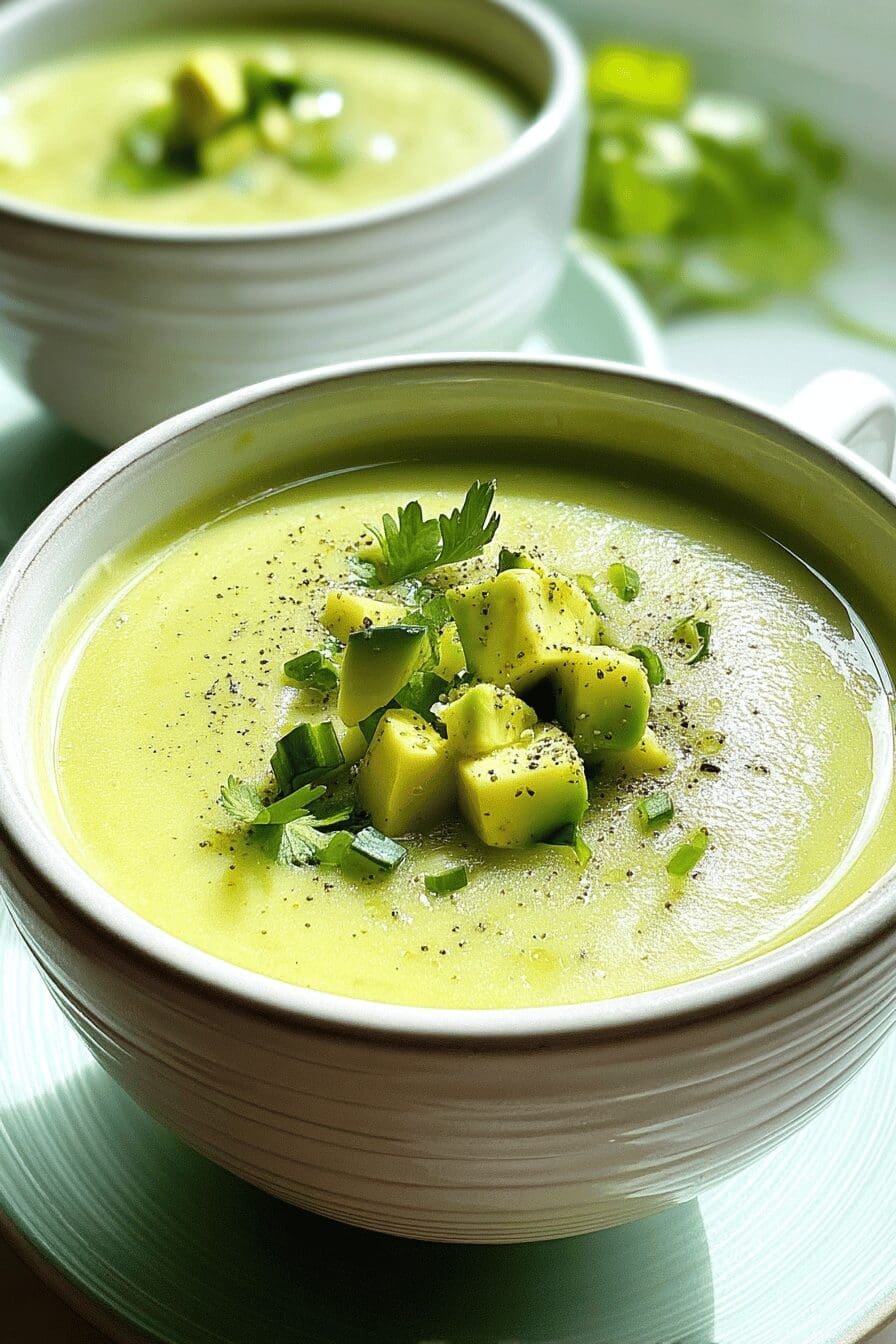 Avocado Cucumber Soup