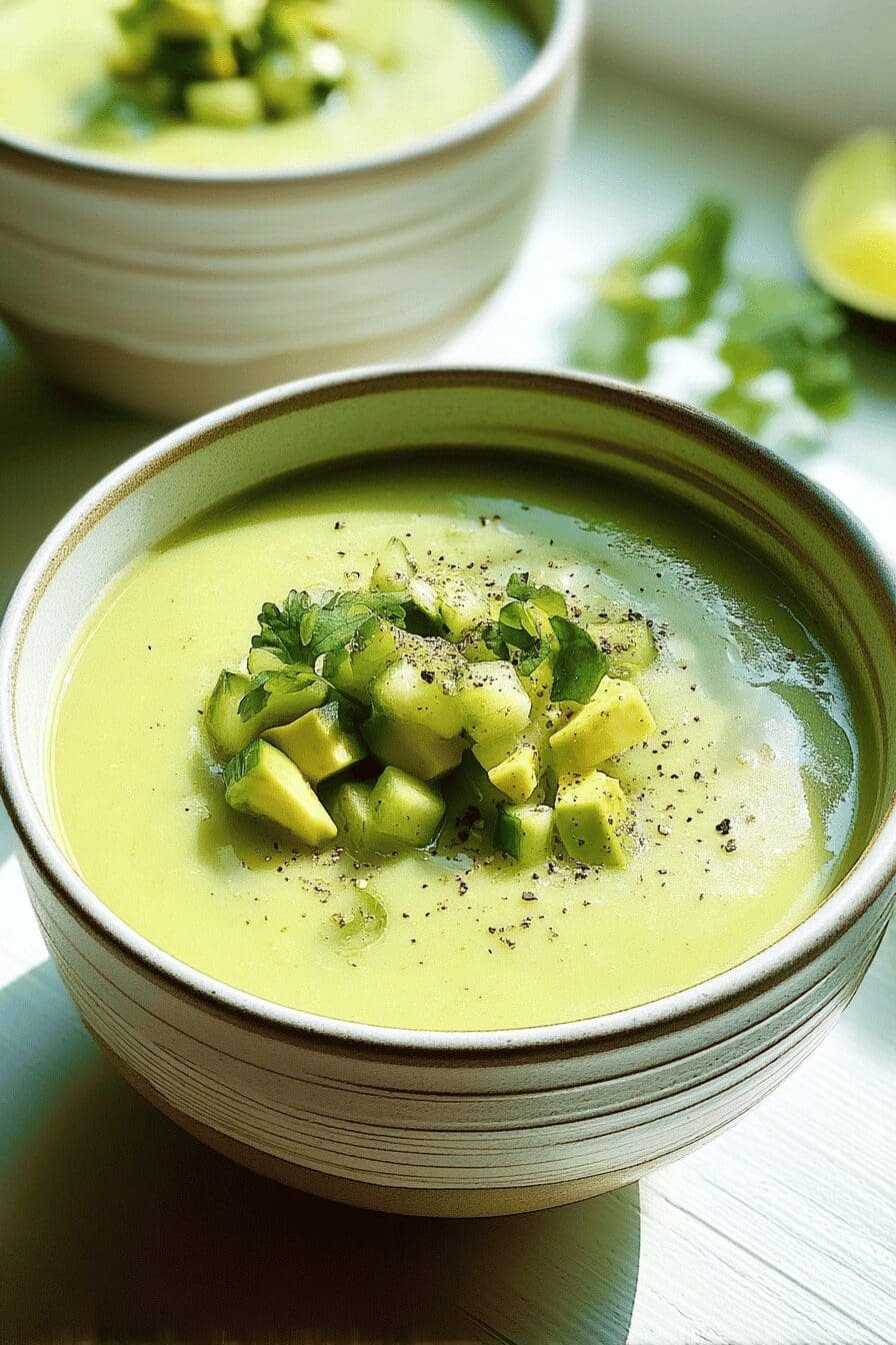 Avocado Cucumber Soup