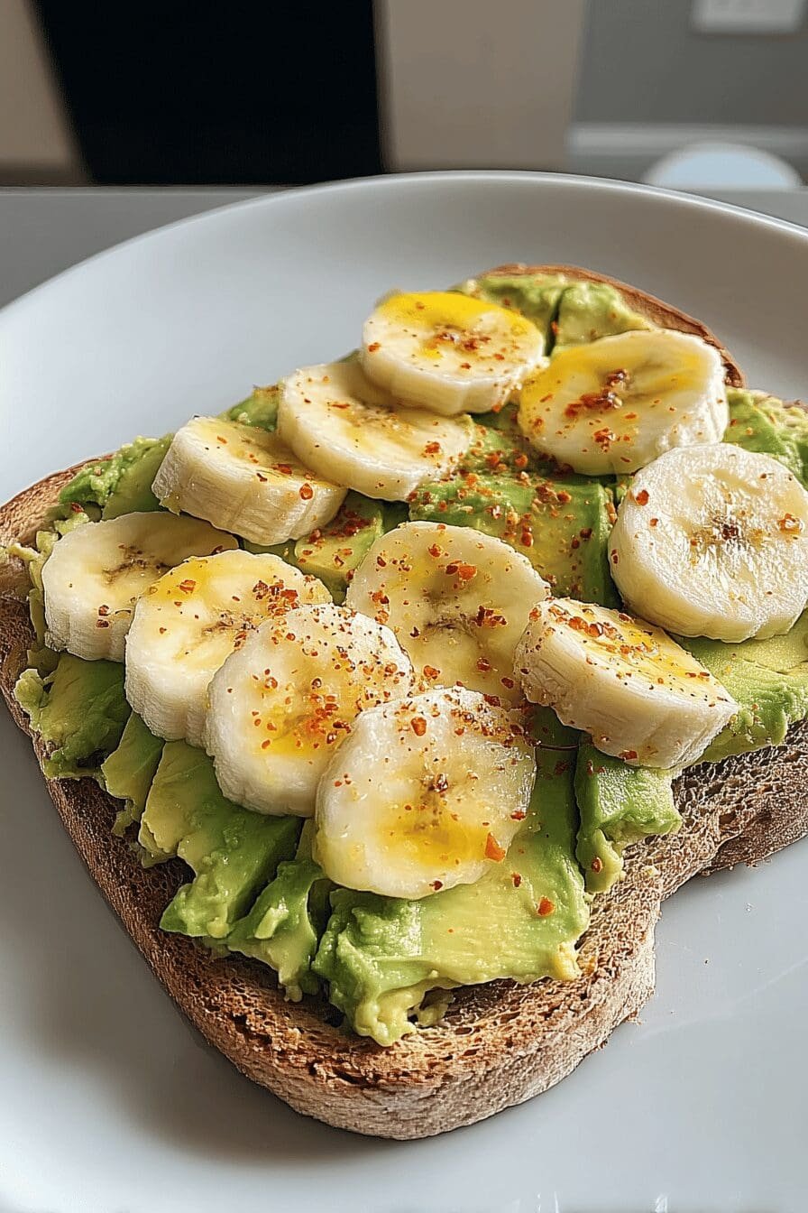 Banana Avocado Toast