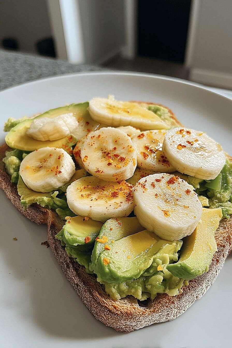 Banana Avocado Toast