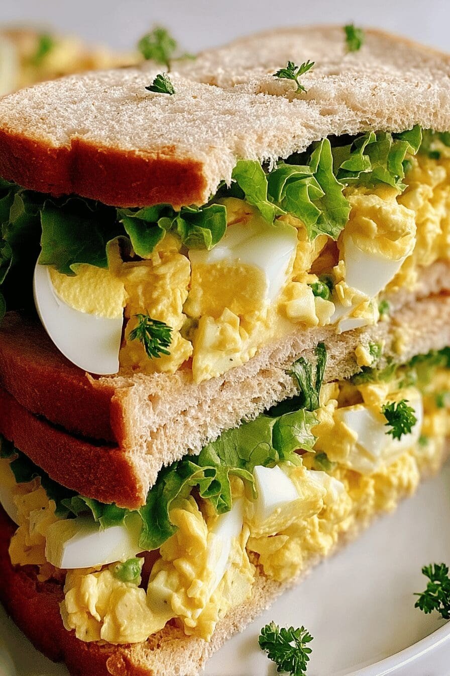Curried Egg Salad Sandwich