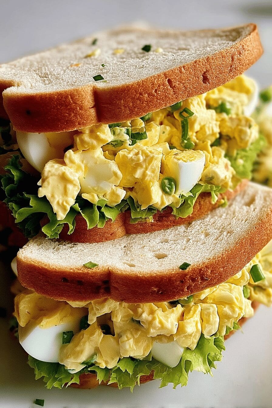 Curried Egg Salad Sandwich