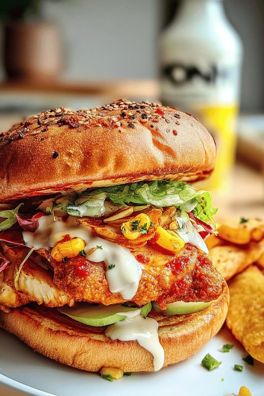 Spiced Chicken Sandwich