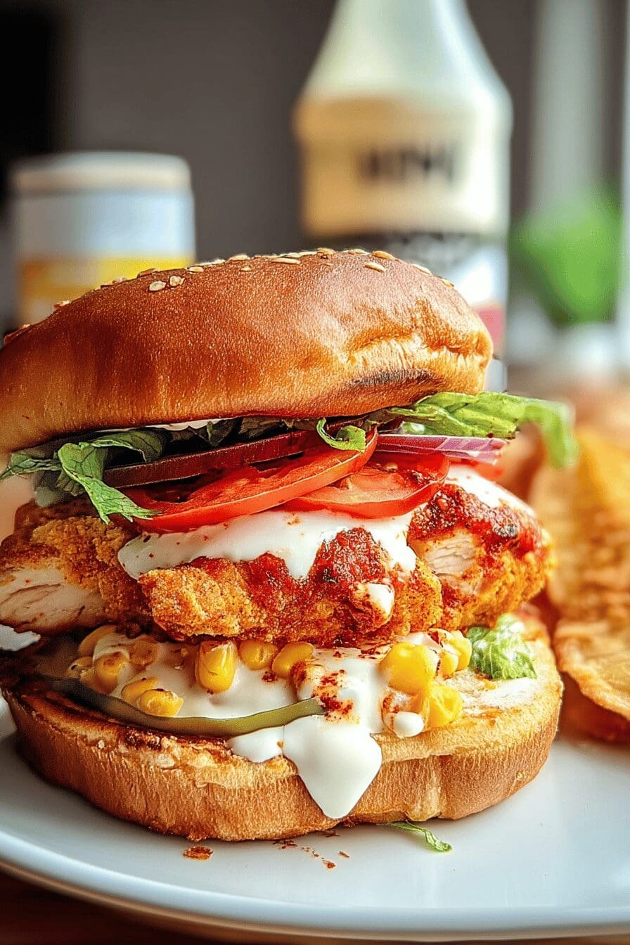 Spiced Chicken Sandwich
