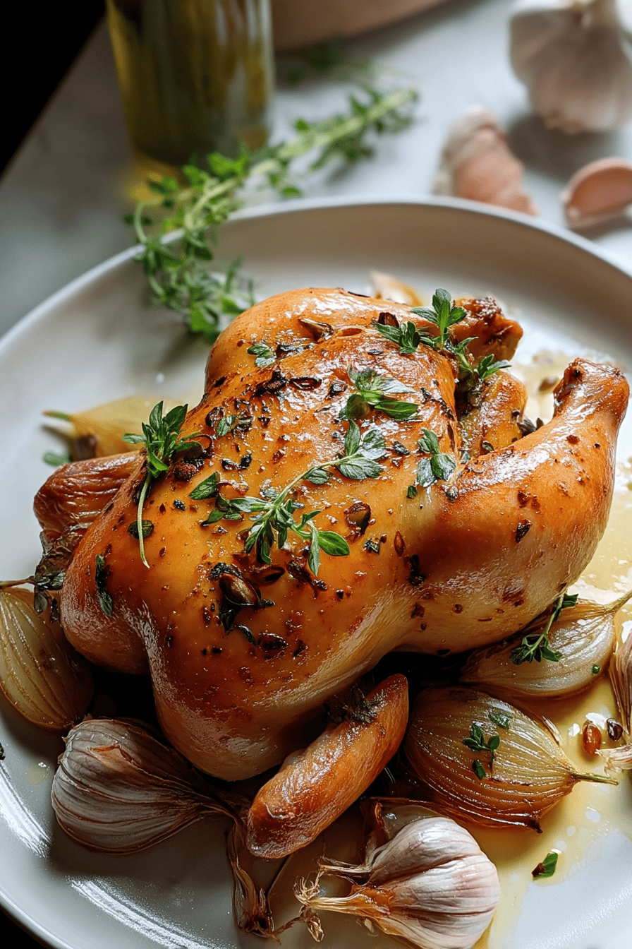 Steamed French Coq