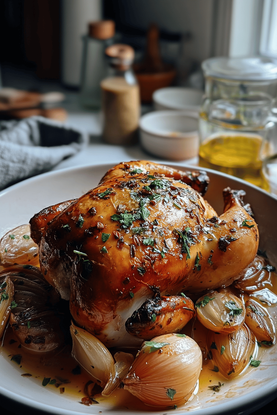 Steamed French Coq