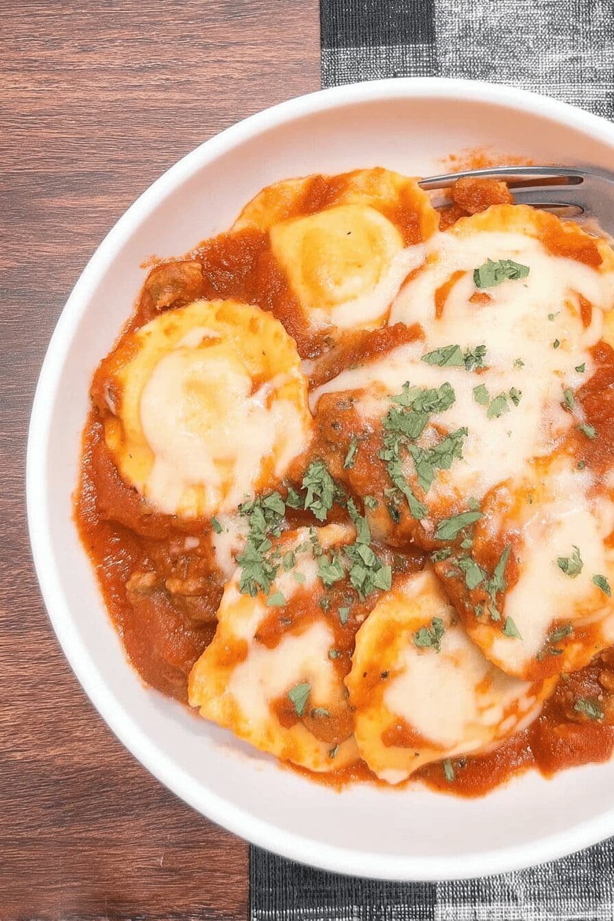 baked ravioli