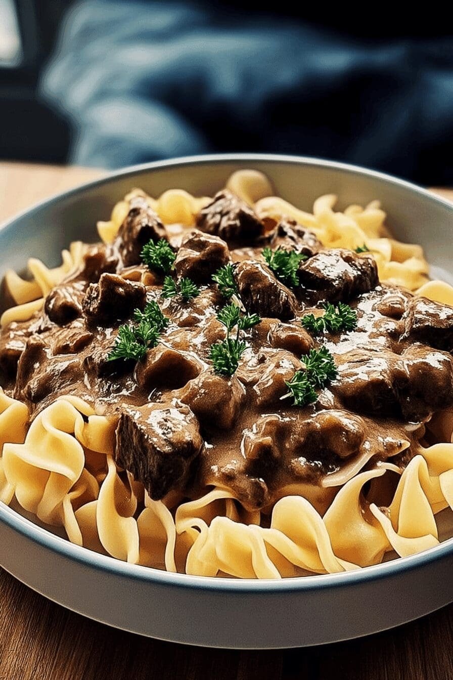 beef stroganoff