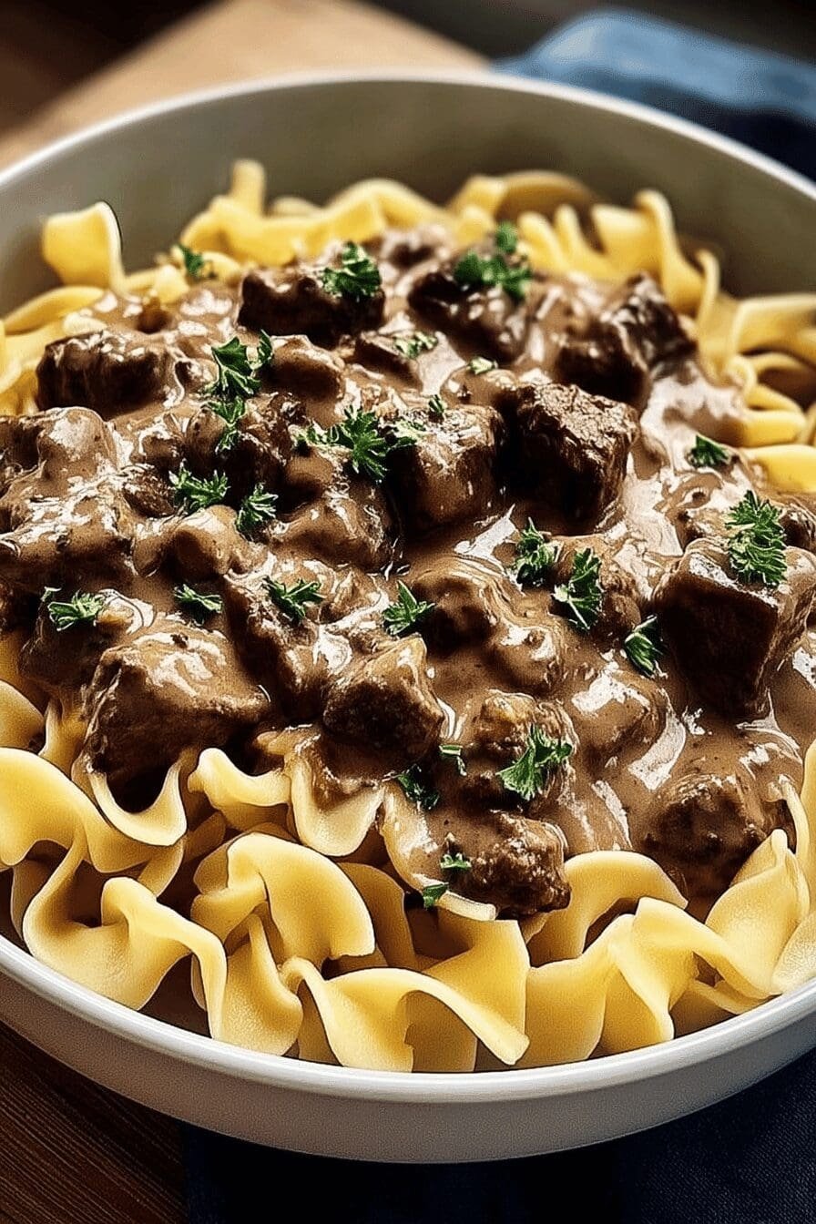 beef stroganoff