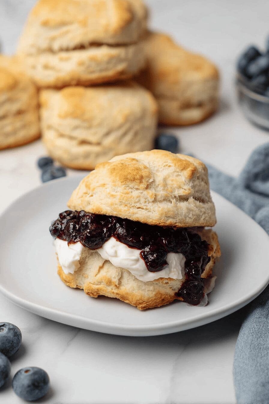 blueberry scones