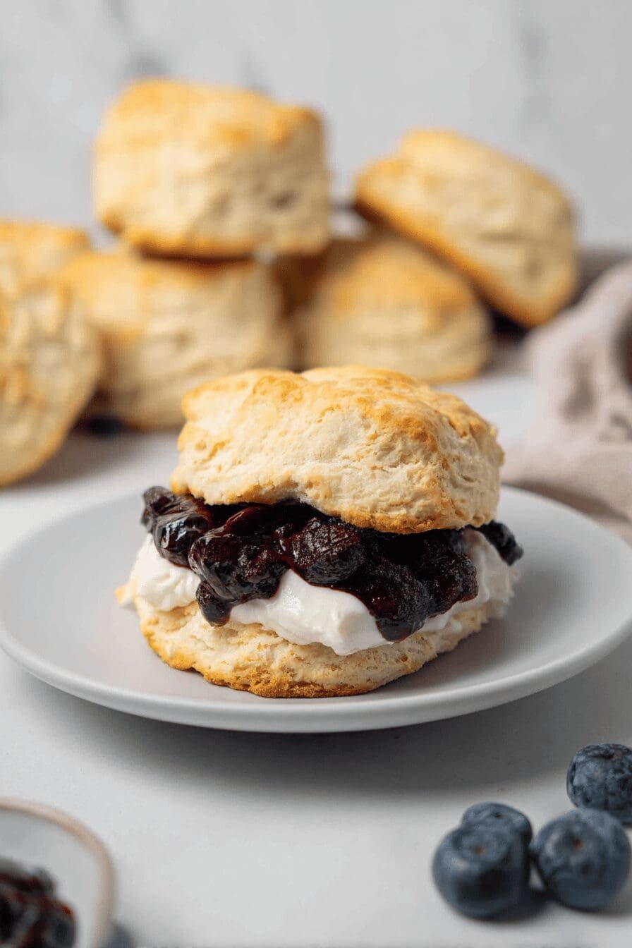 blueberry scones