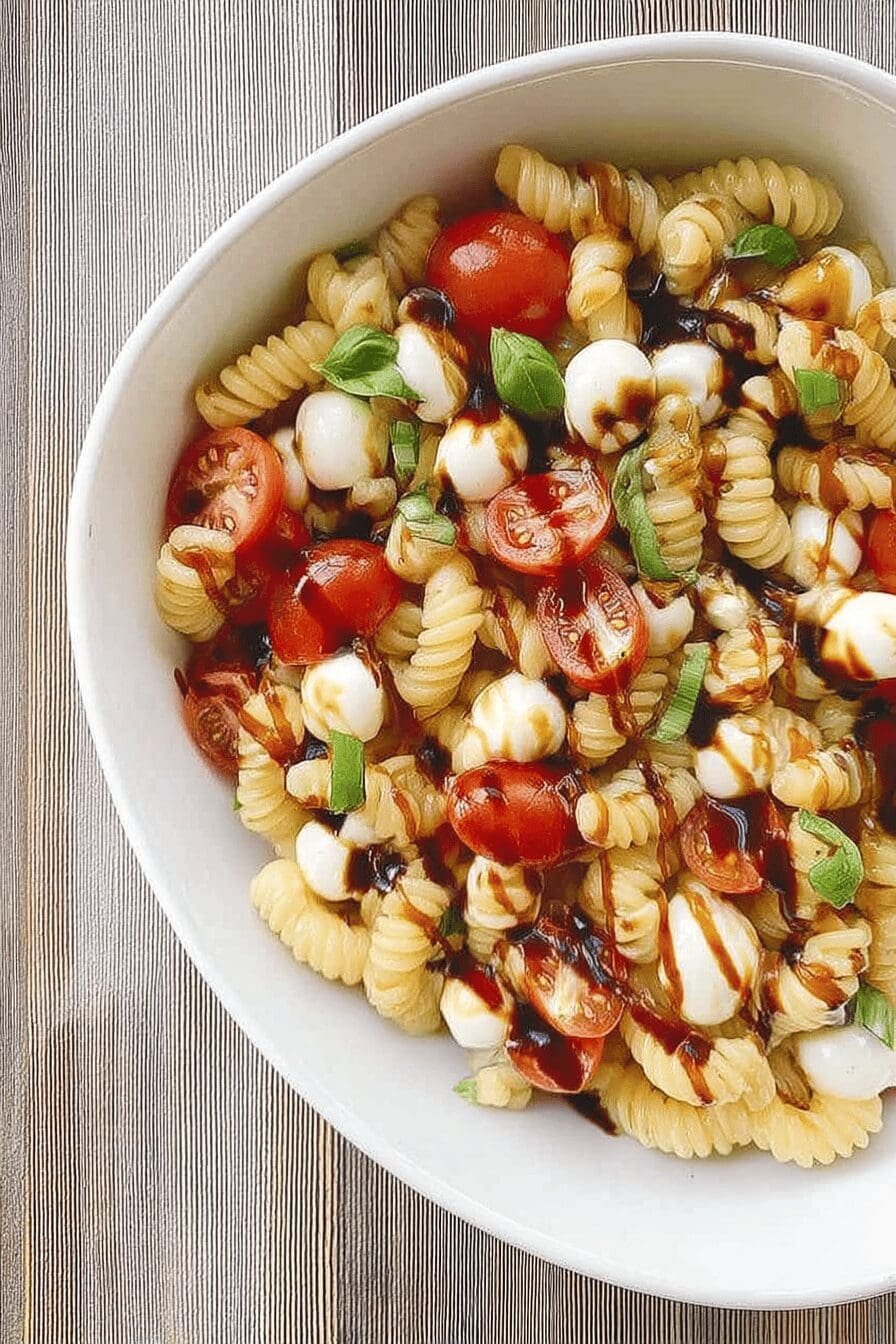 caprese pasta salad