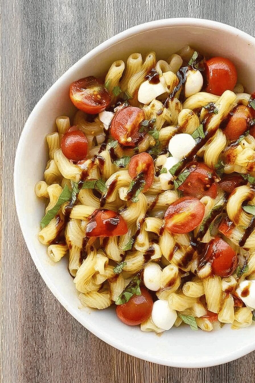 caprese pasta salad