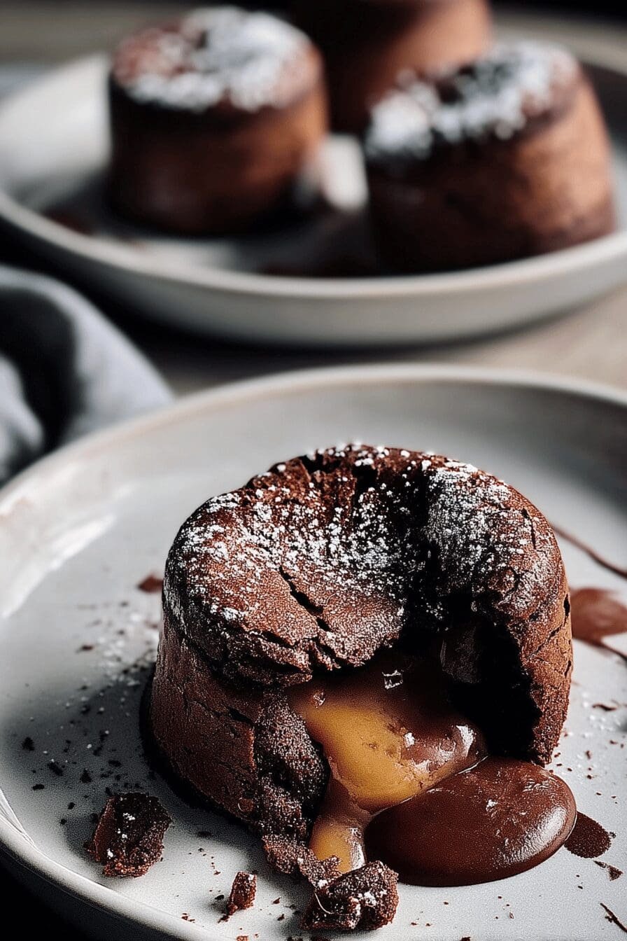 chocolate lava cakes