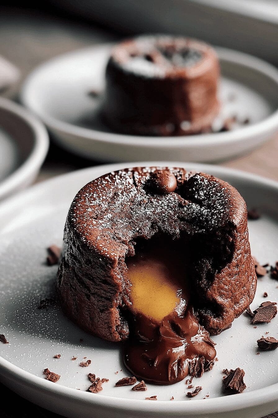 chocolate lava cakes