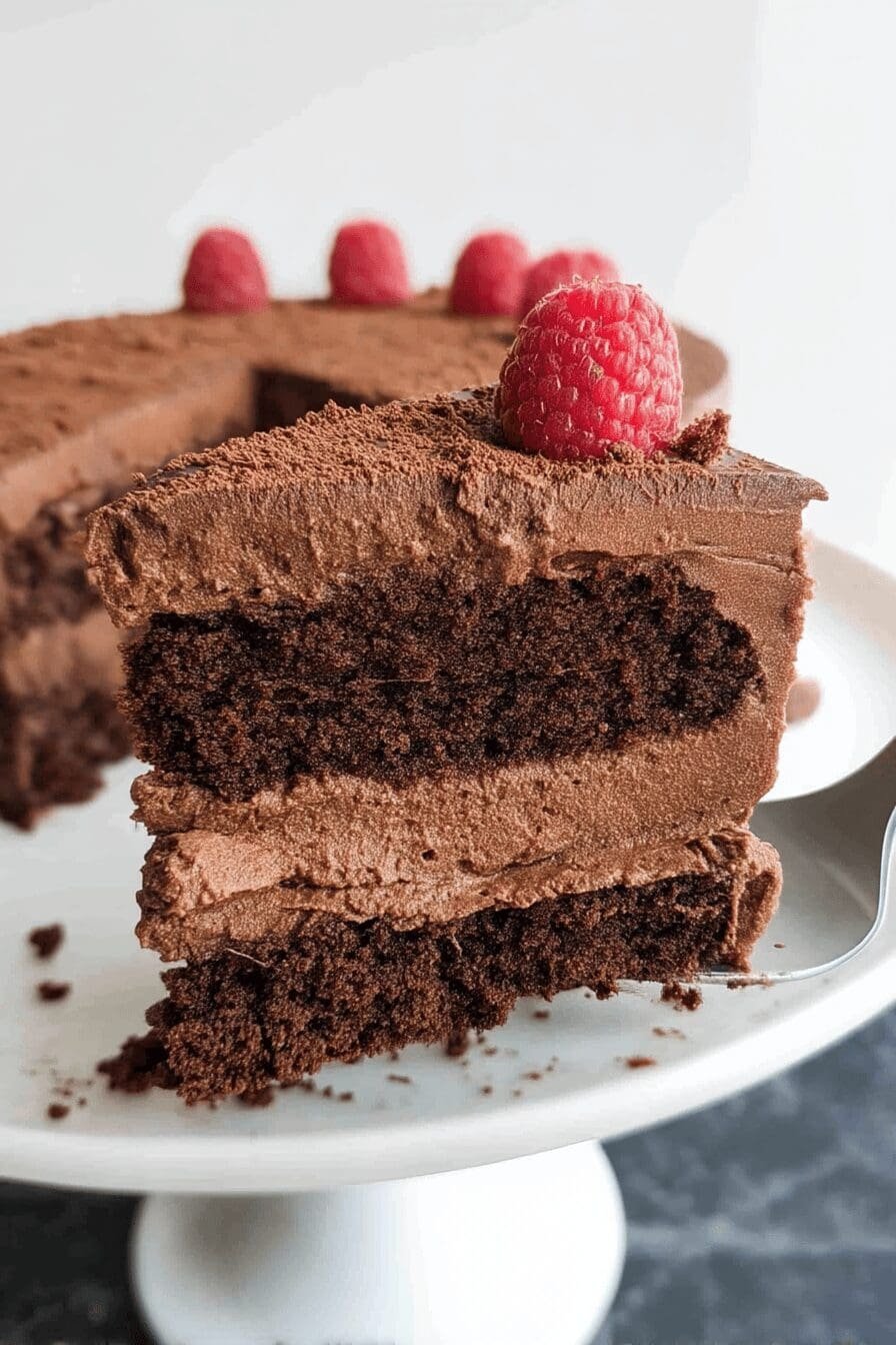 chocolate mousse cake