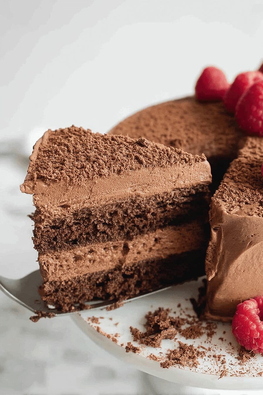 chocolate mousse cake