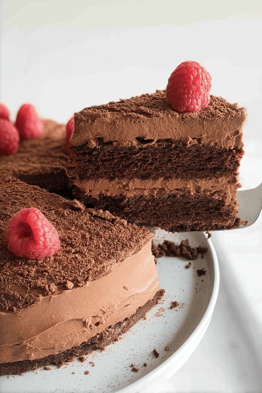 chocolate mousse cake