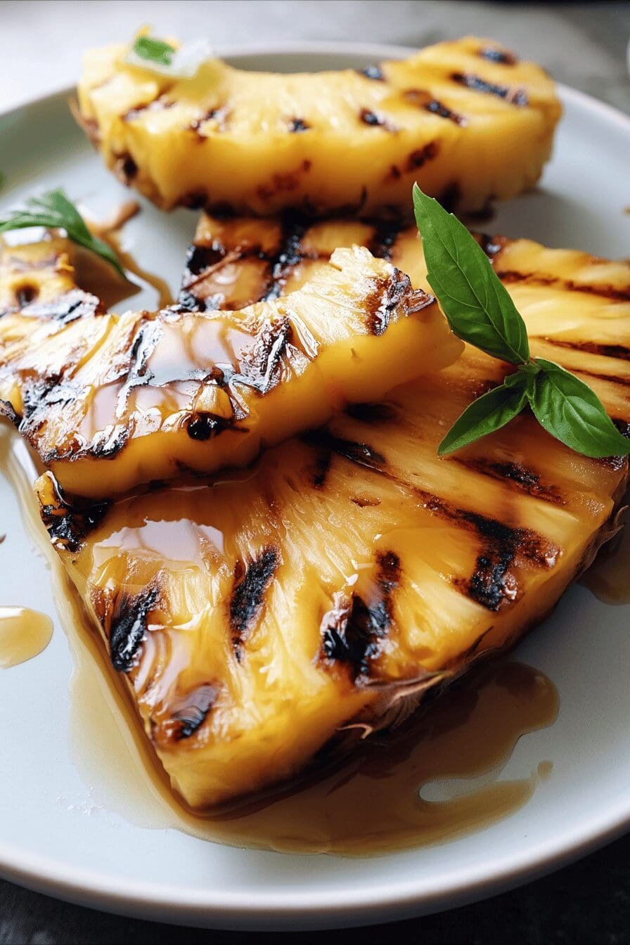 fathers day grilled pineapple