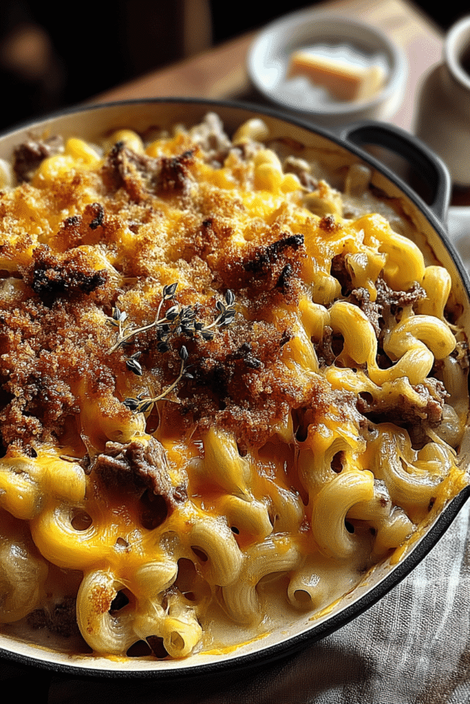 fathers day mac and cheese with beef 2.png