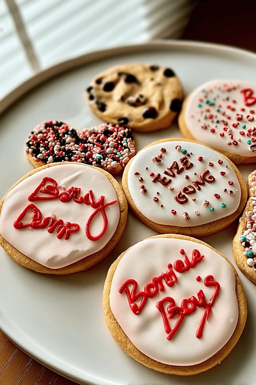 graduation themed cookies