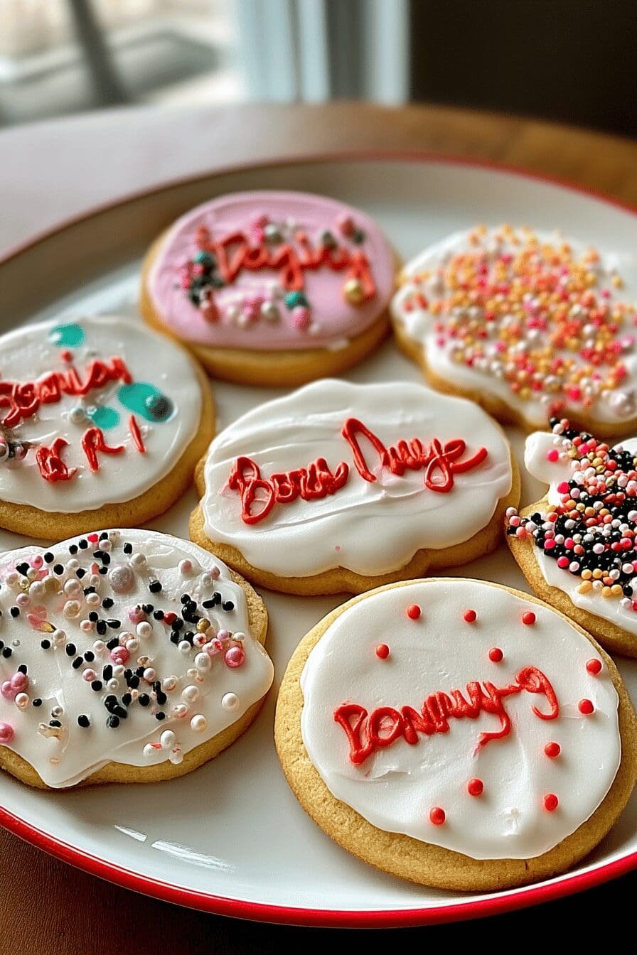 graduation themed cookies