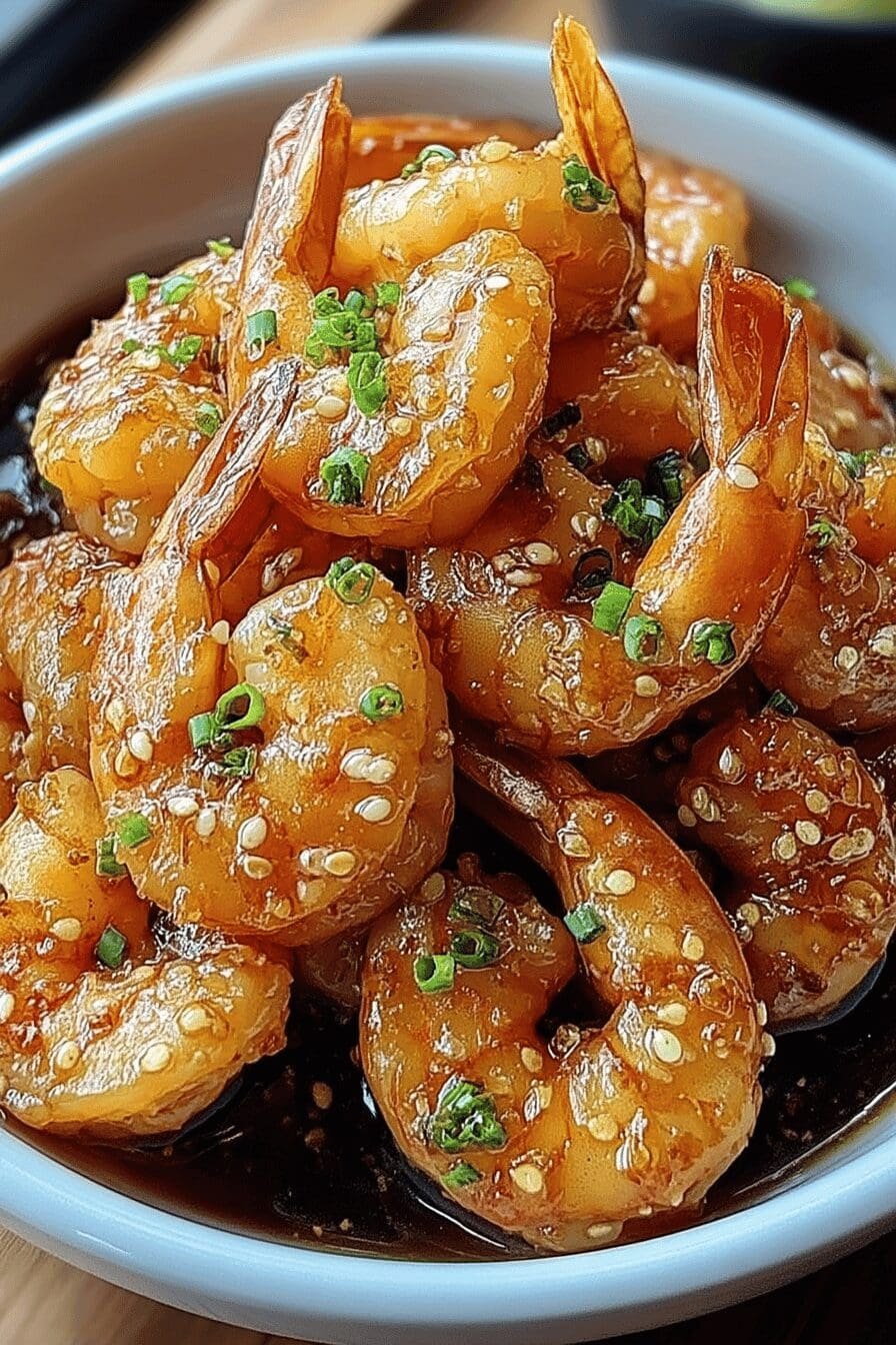 hot honey shrimp