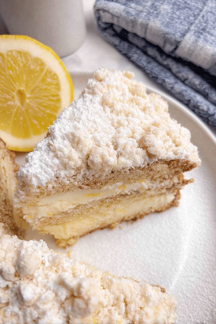 italian lemon cream cake