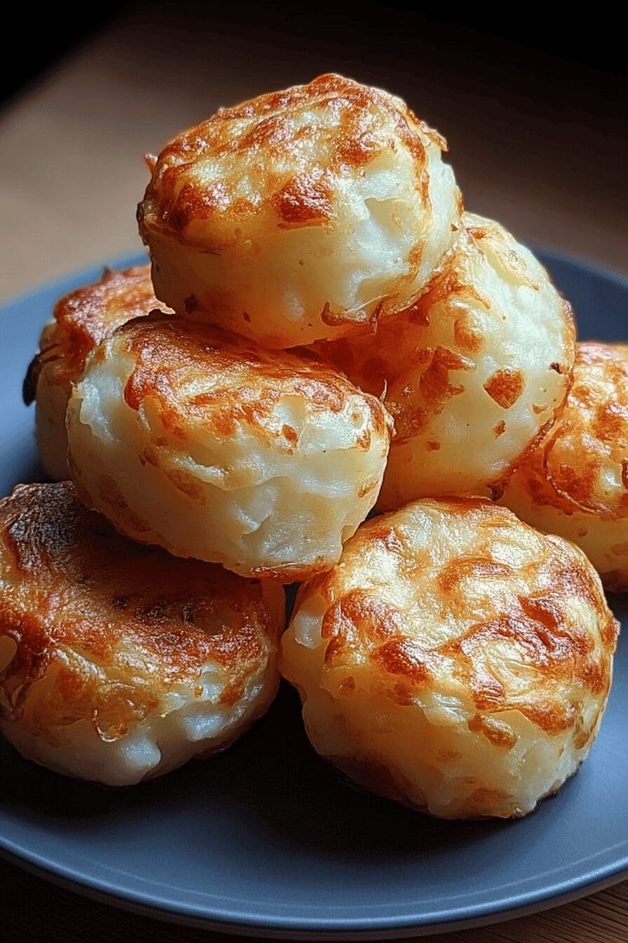 mashed potato cheese puffs