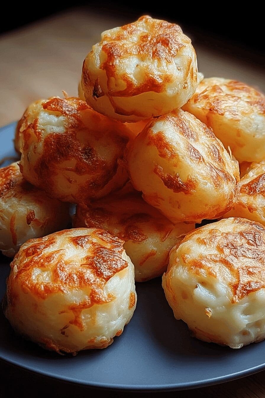 mashed potato cheese puffs