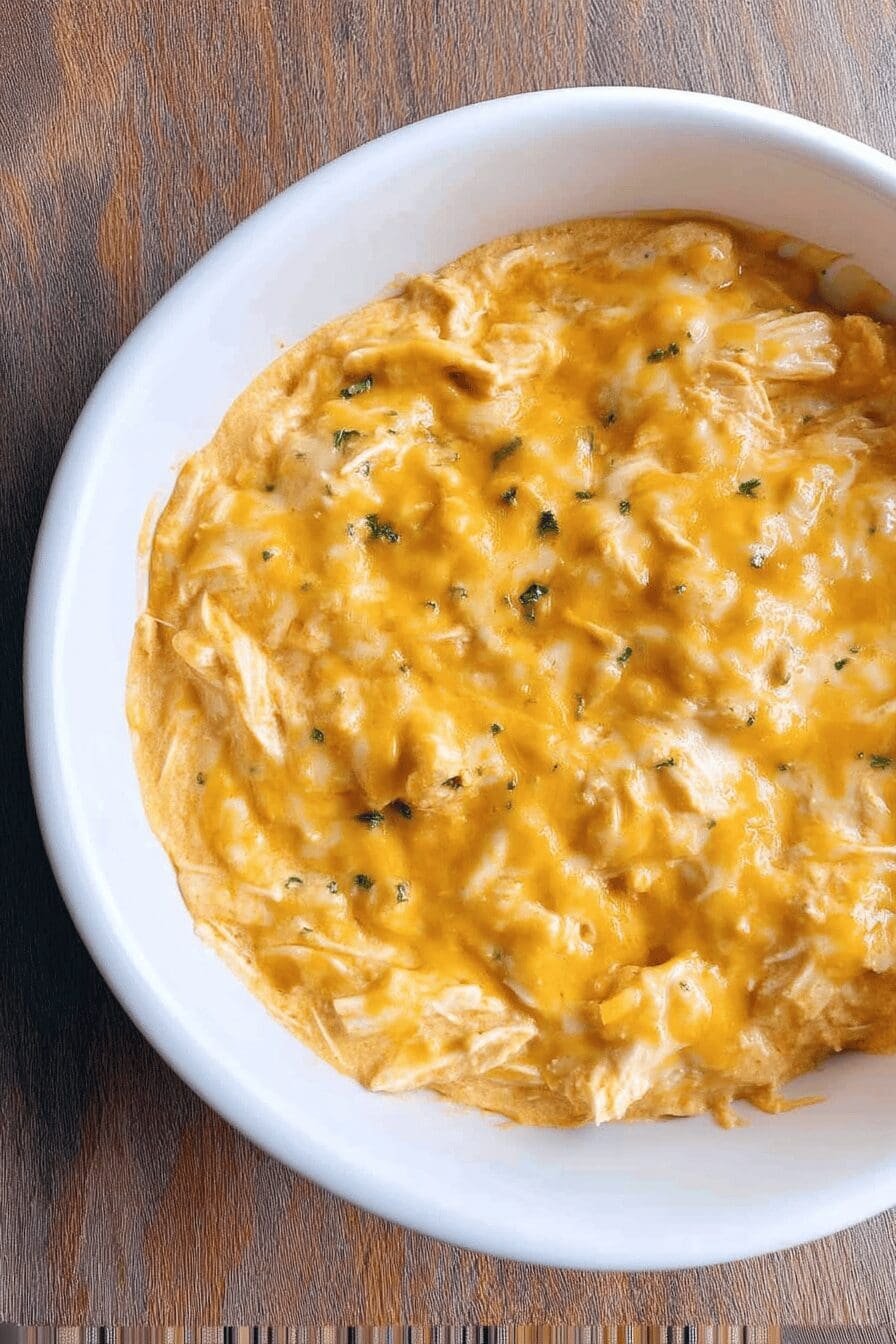 slow cooker buffalo chicken dip