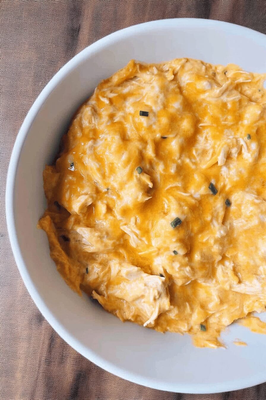 slow cooker buffalo chicken dip