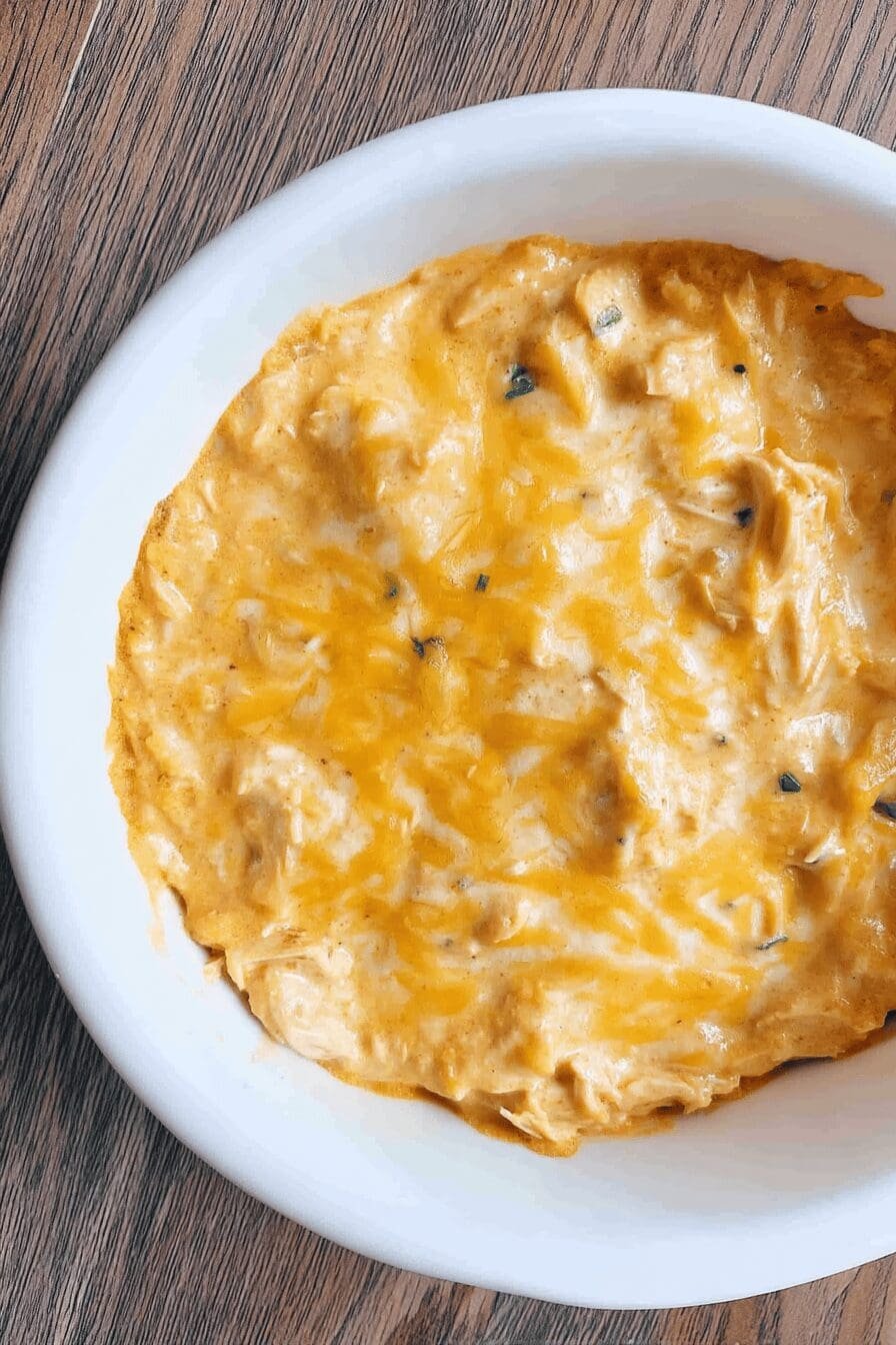 slow cooker buffalo chicken dip