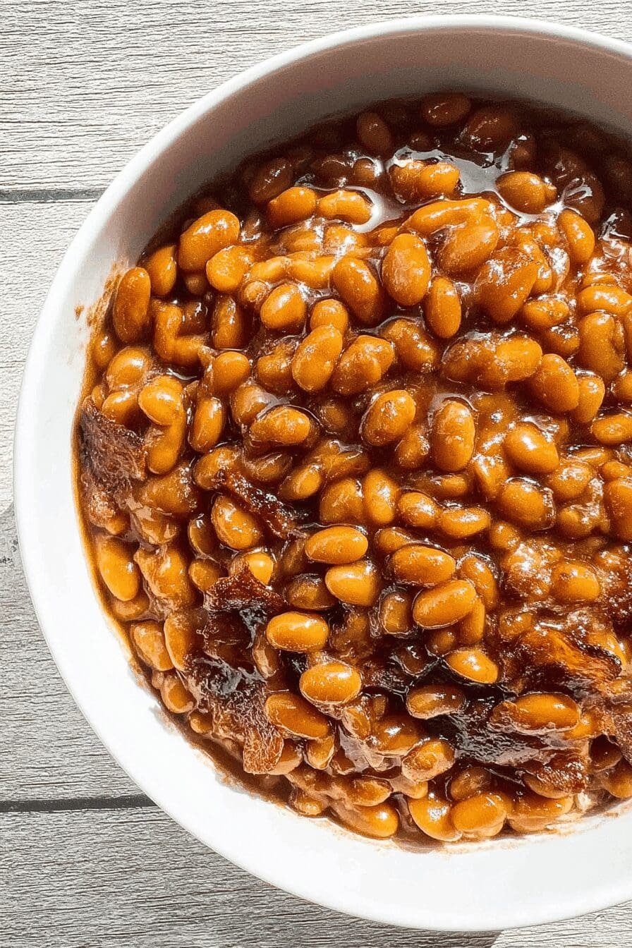 smoked baked beans