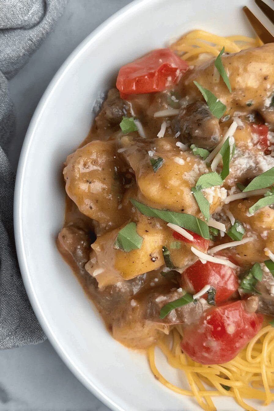 tuscan chicken and sausage