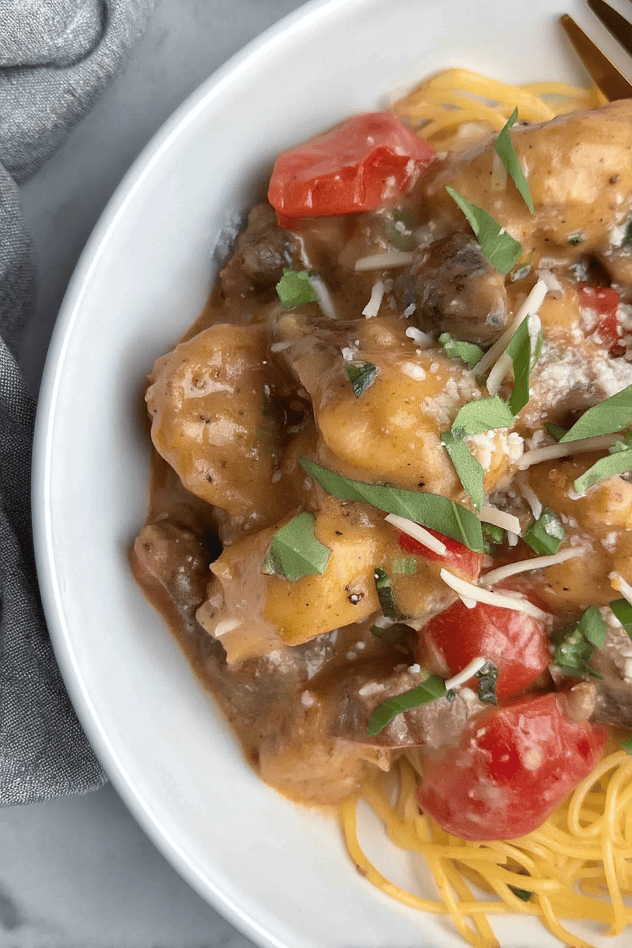 tuscan chicken and sausage