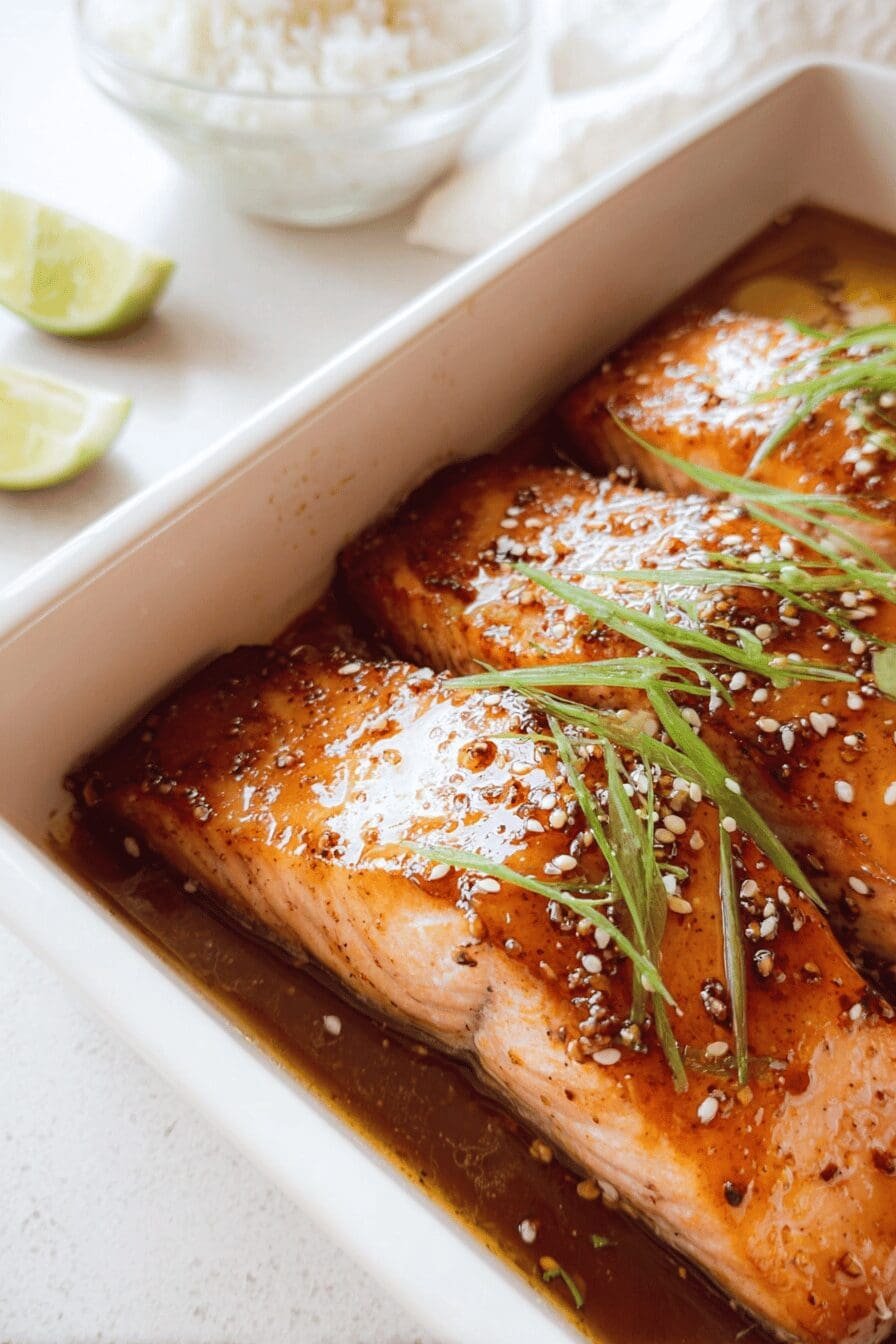 Brown Sugar Glazed Salmon