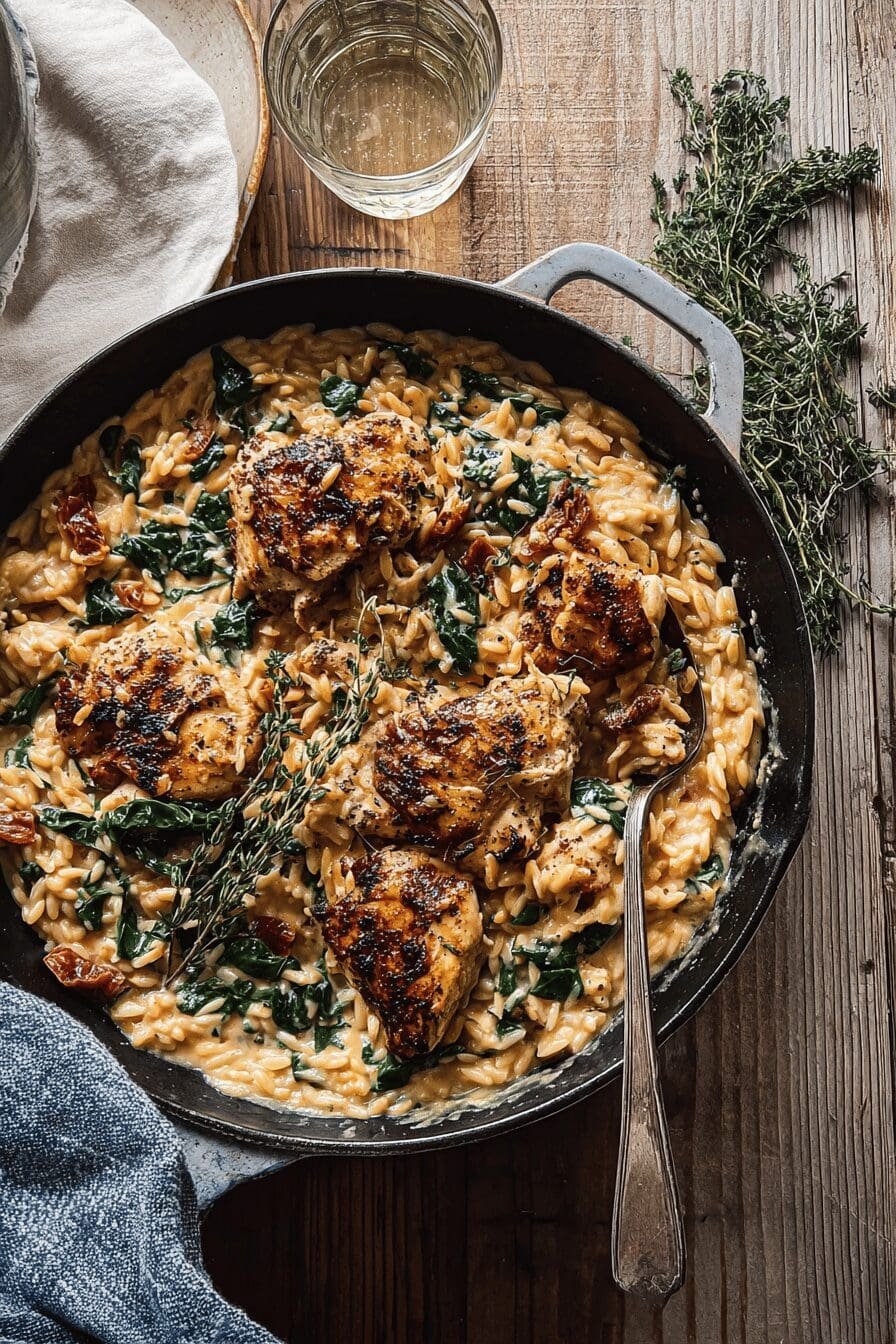 Chicken Orzo